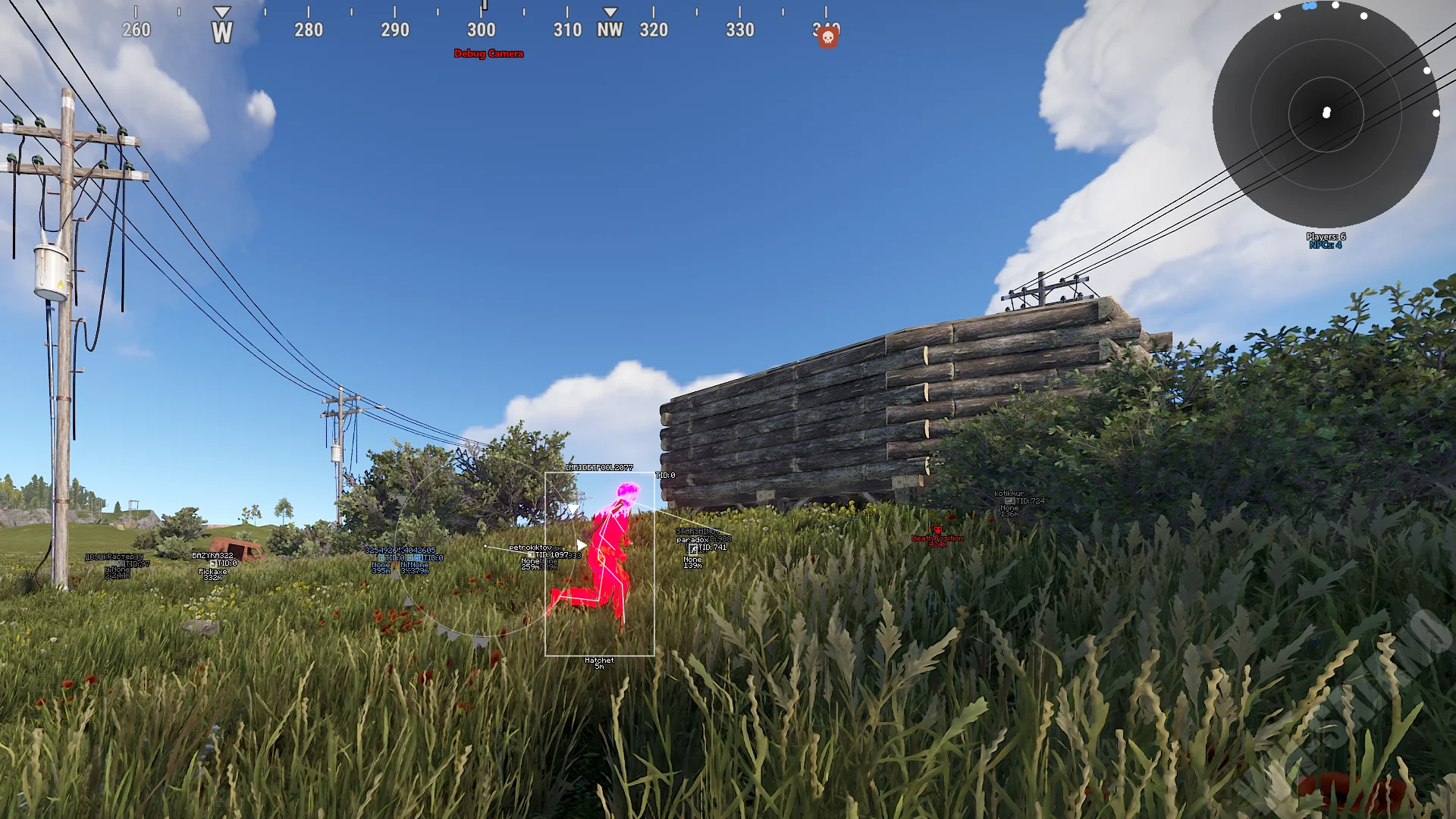 RUST cheat screenshot